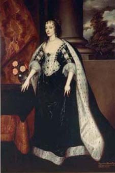 [color image of Queen Henrietta Maria]
