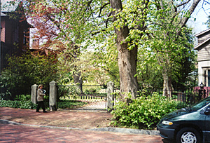 [Color photograph of Randall Court, Annapolis, Maryland, April 2000.]