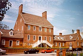 [color photograph of James Brice House, Annapolis