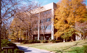 [color photograph of Tawes State Office Building]
