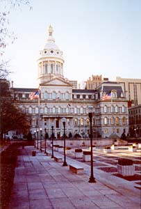 [color photograph of City Hall, Baltimore, Maryland]