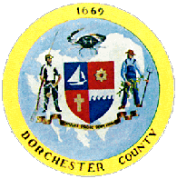 [color illustration of Dorchester County seal]