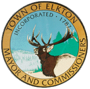 [color photograph of Town of Elkton seal]